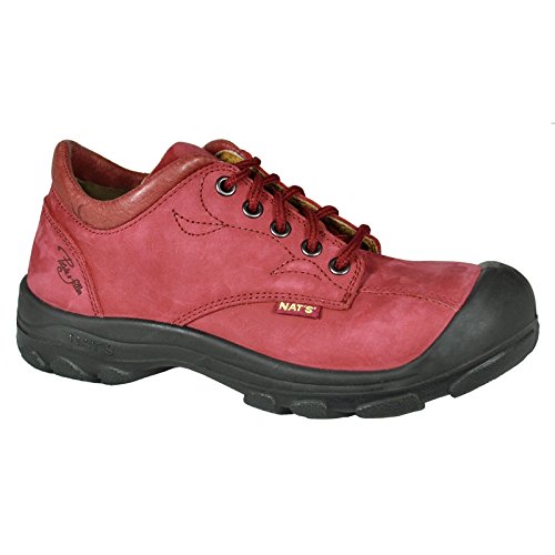 Pilote&Filles Laced Work Shoe (Red, 10 inch)