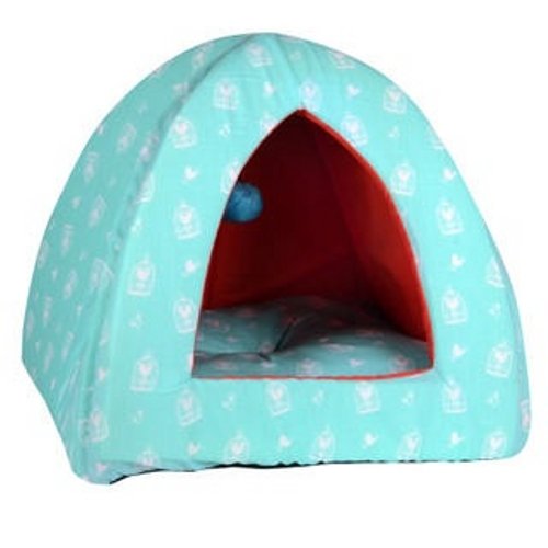 Lazy Pet PYR-100 Kitty Pyramid Bed Assorted Prints