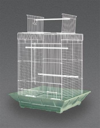 PREVUE PET Clean Life Plastic Cascariel Cage 18 x 18 x 27 pouces Hauteur
