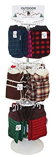 Ethical DS9703 Fashion Pet Coat Spinner Display Rack 60pc