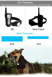 Collier de formation de chien aniluxe à distance 1000 pieds