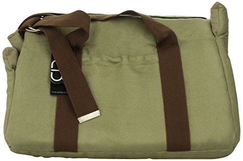 PETEGO VELVET BITTY BAG PET PORTER, ESPRESSO / PIERLE