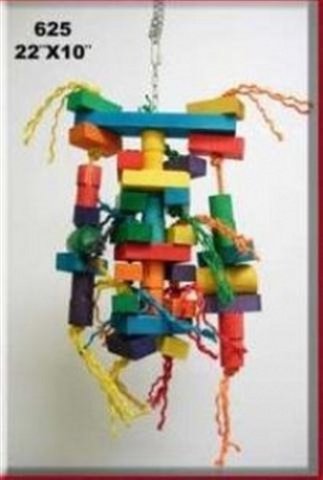 ZOO MAX DUS625 MAMMOTH MAMMOTH 22IN HT X 10IN W Large Bird Toy