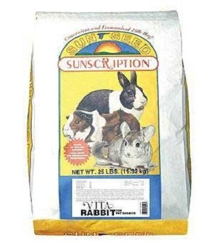 Sun Seed 13045 Vita Rabbit Food 25 Lb
