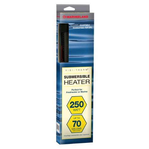 Marineland ML90444 Visi-Therm Submersible Aquarium Heater (250W)