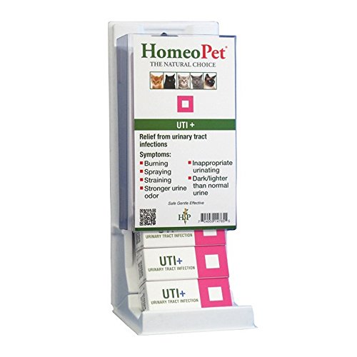 HomeoPet 34723 UT+ Urinary Tract Infection 6/Shelf Display