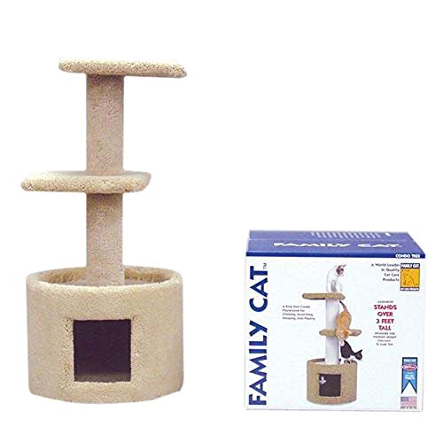 North American Pet 49735 Cat Tree Condo avec boîte K / D