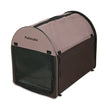 Petmate 25286 Portable Pet Home, Large (Dark Taupe/Coffee Grounds Brown)