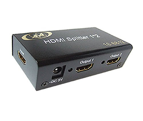 AA Electronics 16-6802 1 in 2 Out Video HDMI Splitter Switch