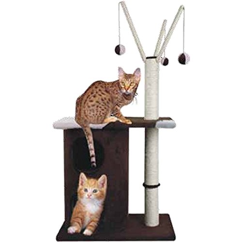 Tru Hardware CC1585 Condo de 2 étages avec Sisal Post 42 pouces