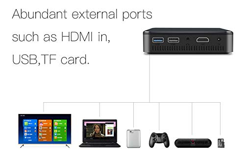 Smart Mini Wireless HD Dual WiFi Pocket Projector 2G RAM 16G ROM Android 7.1