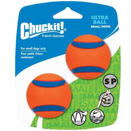 Chuckit! Small Ultra Ball 2 inch, 2-Pack