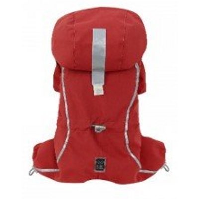 Puppy Angel PA-OW222 BIONNE 2 Urban Outdoor Bodysuit Raincoat (Red, Small Medium)