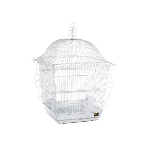 PET PET 220W Jumbo Scrollwork Cage White