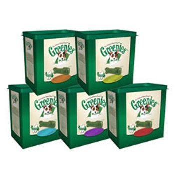 Greenies Treat 21209 Tub-Pak Dental Chews 45/Petite 27 OZ