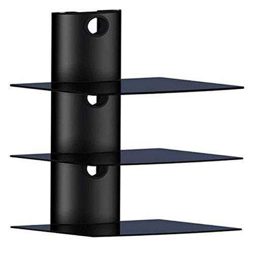 Prime monte PMD3SHBB / Q18-2 3- TIR 26 pouces AUDIO / VIDEO VIDEO - Black