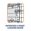 Precision Pet Petmate ProValu Two Door Wire Dog Crate Precision Lock System, 6 Sizes