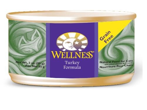 Bien-être 8956 Alimentation complète de chats en conserve de dinde (24/3 oz)