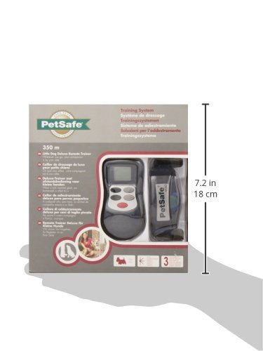 PetSafe Remote Trainer Deluxe Radio contrôlé pour les petits chiens, 350 m