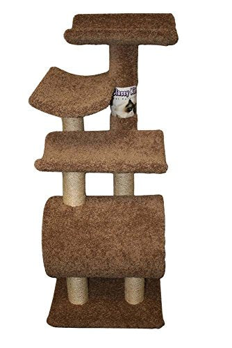 North American Pet 49348 Triple Craddle and Tunnel With Sisal