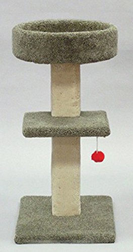 North American Pet 49309 Classy Kitty Tree With Pedestal 35.5inch