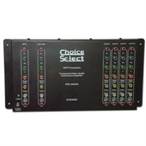 Choice Select CHO4052 5-Port Component Video / Audio Distribution Amplifier