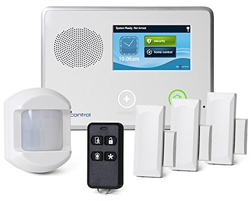 2gig GCKIT311 GC2 Control Wireless Alarm & Home Automation Kit with 3 Door/Window Sensors, 1 Motion Detector and 1 Key Fob