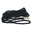 Ligne de fente de coton Coastalpet avec boulon à bout de 26 pieds (noir)