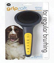 JW Pet Company GripSoft Slicker Brush Soft Pin Dog Brush