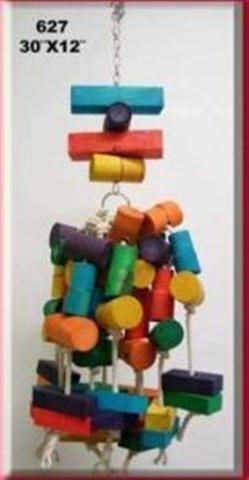 ZOO MAX DUS627 MAMMOTH GIANT 30IN HT X 12IN W Large Bird Toy