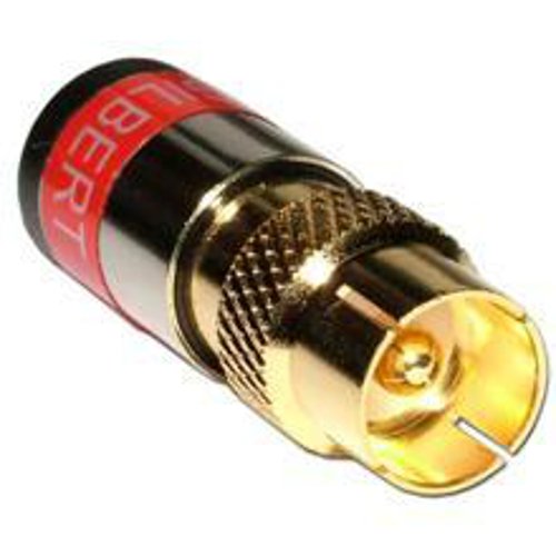 Corning Gilbert GA-RCA-UT-M Ultraease RCA Type de broche Mini Connecteurs COAX - 60% à Tri Shield, 50 PC Sac