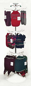 Ethical DS9606 Fashion Pet Sweater Spinner Display Rack 68pc