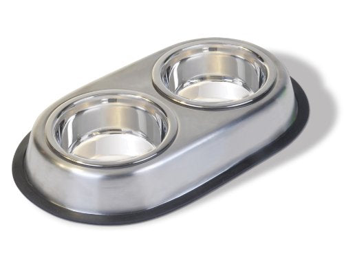 Van Ness SS5 Stainless Steel Double Dish Large 64OZ