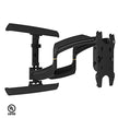 Chief TS325TU MIDE MIDDERSTRALL Double montage de paroi du bras Swing avec une extension de 25 