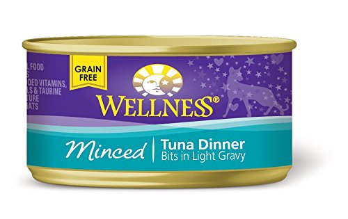Wellness 2659 Minced Tuna Dinner Canned Cat Food 24/3 Oz