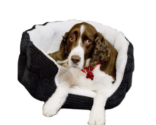 Danazoo Corduroy Cuddler, Black, Large
