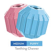 Kong Puppy Activity Ballâ - Rubber doux, Treat Dispensing Dog Toy pour les chiots de dentition - pour les chiots moyens (couleurs assorties)