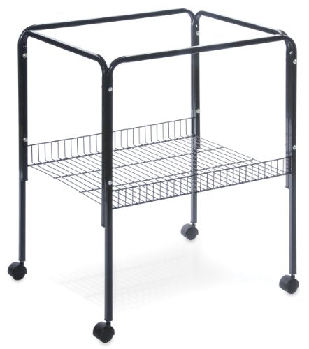 Prévue pour animaux de compagnie BPV2521S Bird Cage Stand pour les cages de base, noir