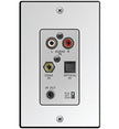 Aton DHSIP Source Input Wall Plate with DIGI5 Technology