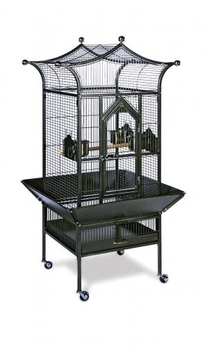 Prevue Pet Products Royalty Bird Cage (Black, 20x20x56in)