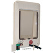 Perfect Pet Electromagnetic E Cat Door with 7-Inch by 9-Inch Opening, 4-Way Locking
