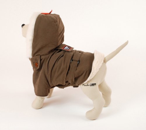 Petego Dogrich Sibrian Winter Dog Cabinet, Mocha, 20 pouces