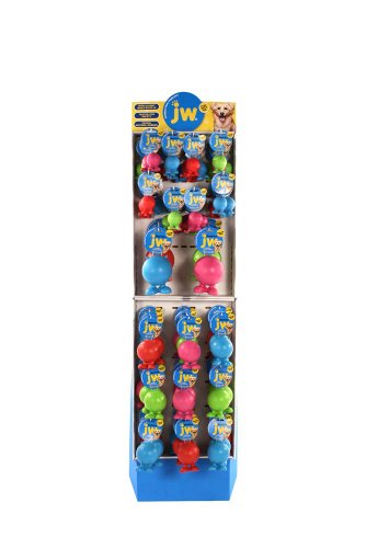 JW Pet Cuz Power Panel Display Dog Toys 63pc