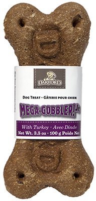 Darford 24044 Mega Bone Junior Gobbler Dog Treat 24/3.5oz (100gm)