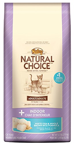 Nutro Natural Choice Indoor Whitefish and Rice Adult Cat Food