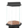 Allglass Black Trim Hex Aquarium