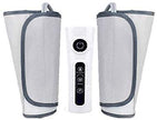 Masseur de jambe Mollage de la jambe de compression de l'air pour la circulation de pied de base de veau et batterie rechargeable Batterie 3 Intensités 2 Modes 6 Scénarios d'expérience