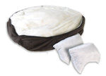 Pioneer Puffy Round Pet Bed Cat and Dog (Small)