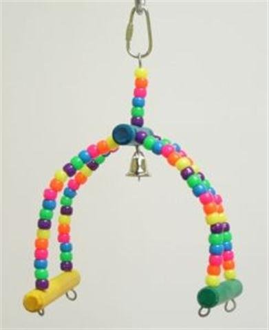 Zoo Max DUS415 Rock and Roll 8x4in Small Bird Toy