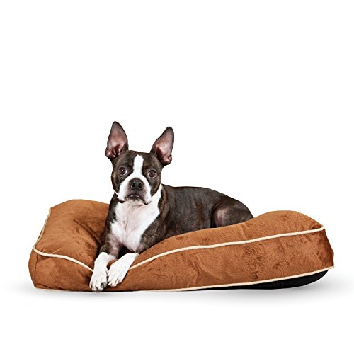 K&H Manufacturing 7401 Tufted Pillow Top Bed Choco (20x30 inch)